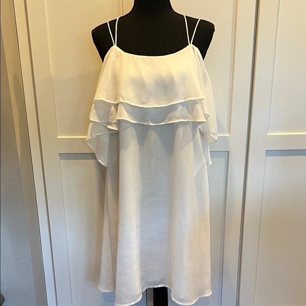 Vero Moda White Midi Dress NWT Size M